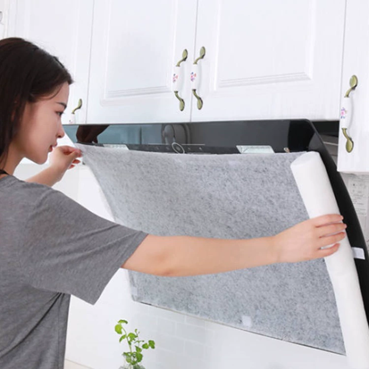 Японский фильтр для вытяжки, маслопоглощающая бумага, универсальная кухонная плитка, маслостойкая наклейка, маслостойкая крышка, огнестойкая и устойчивая к высоким температурам