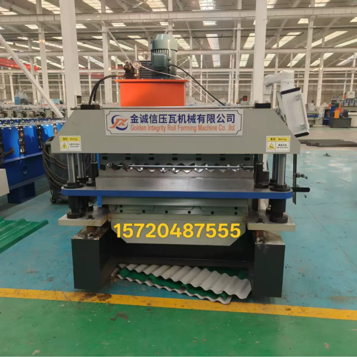 河北钢结构厂房屋顶瓦机墙板机设备厂家 大量直供 机械代加工彩钢