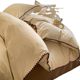 Autumn and winter class a thick cotton sanding four-piece set simple cotton quilt cover sheets three-piece bedding wholesale 4