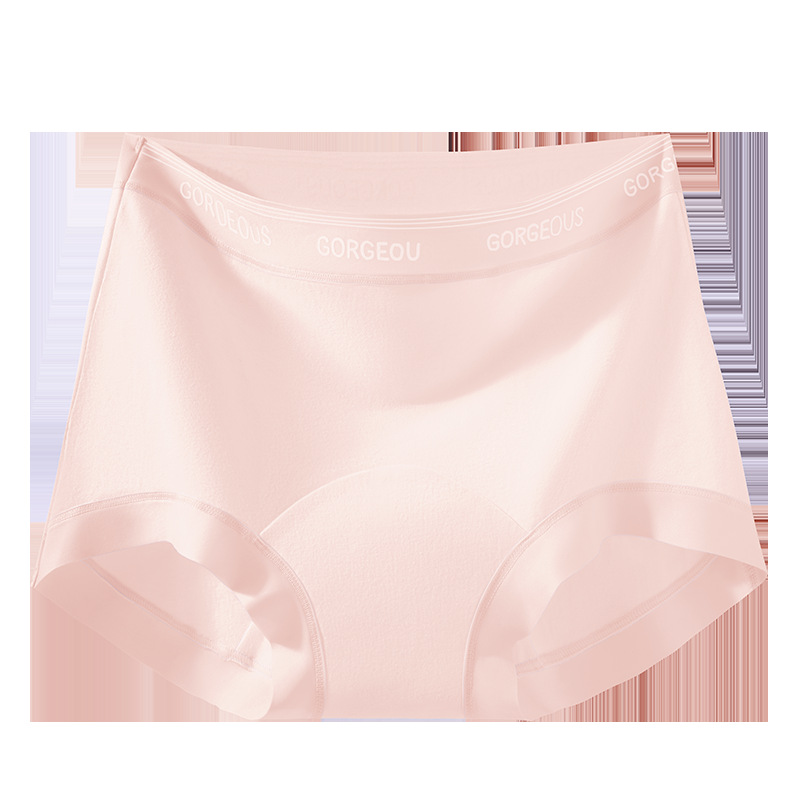 Bóxer pequeño entrepierna antibacteriana de algodón puro entrepierna larga entrepierna antibacteriana de algodón puro 10A entrepierna antibacteriana sin costuras calzoncillos para mujer