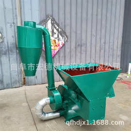 大型进料除尘粉草机 地瓜秧粉草机图片 养殖碎草面子机