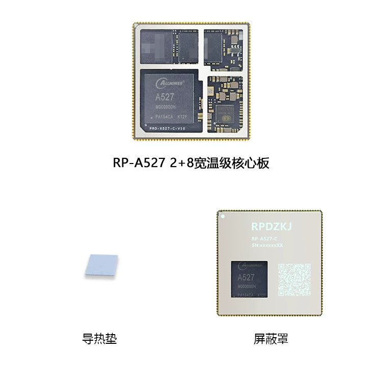 Плата разработки Quanzhi A527 T527, основная плата Allwinner, восьмиядерный Linux, Rongpin RP-A527-T527