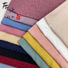 厂家直供全棉大提花布料 中式民族风豹纹暗纹提花面料 棉麻提花布