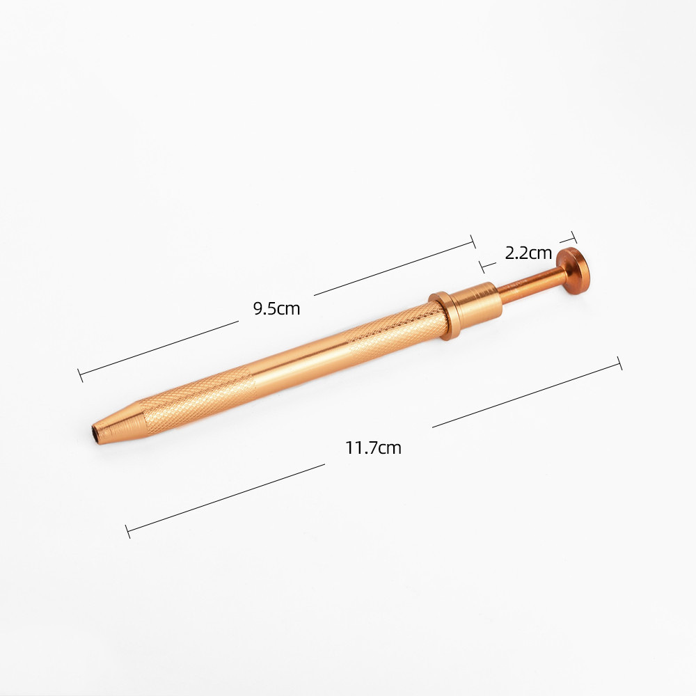 17g Weight Gold Stainless Steel 4-jaw Punching Convenient Puncture Tool