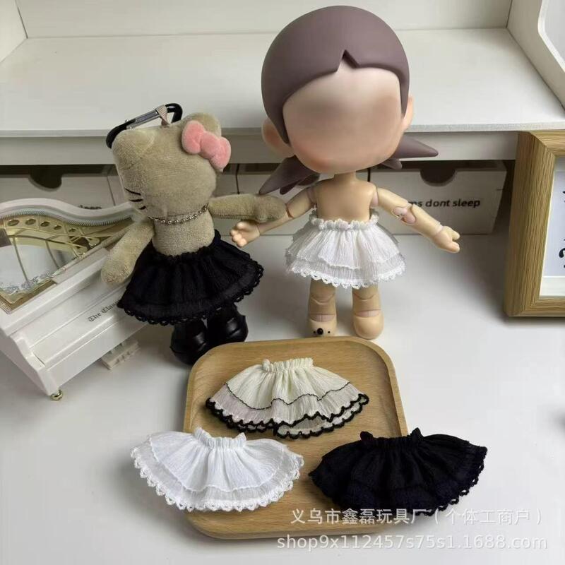New Zsiga Doll Clothes Lace Pleated Skirt 10cm Wholesale Doll Replacement Outfit Mini Princess Skirt Doll