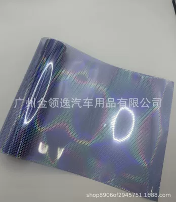 Car headlight protective film – Taillight Fog Light 12 Colors - light-blue-3050cm