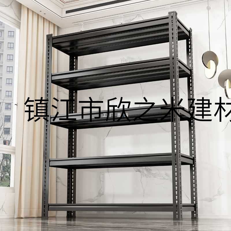 9YW货架商用仓库置物架多层超市快递角钢展示架家用储藏室落地收