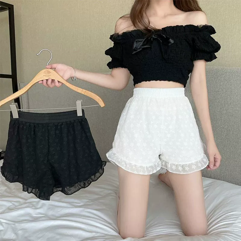 Хлопковые безопасные брюки, защитная нижняя одежда, летние леггинсы, японские шорты для отдыха, свободный крой