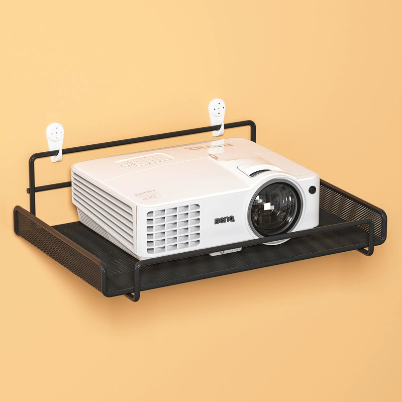 Кровать для поддержки проектора Полка для крепления на голову Настенная стойка для хранения Без перфорации Спальня Бытовая вешалка для экрана Настенная