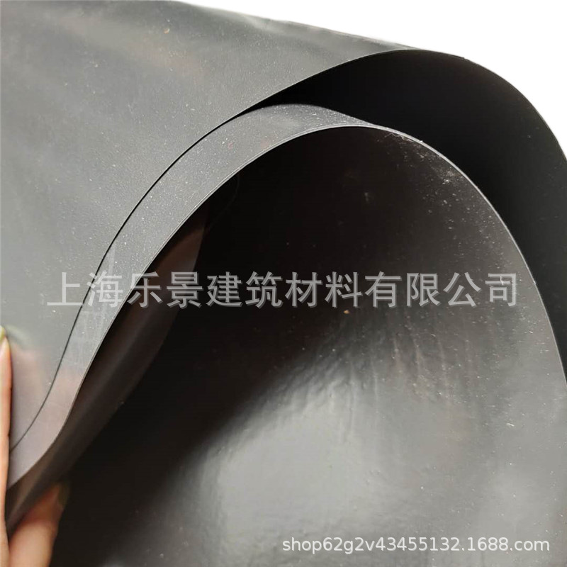 猪场沼气池防渗土工膜鱼塘虾池沟渠地下室堆场戏水池防水HDPE膜
