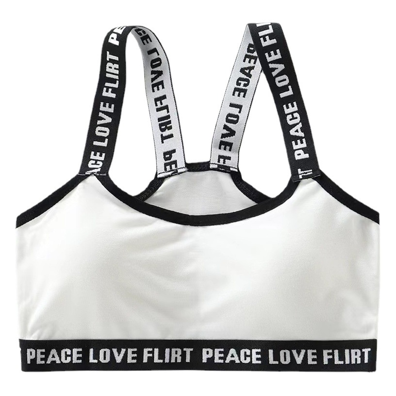 Ropa interior de la muchacha envuelto pecho tubo superior popular Correa estudiante juventud belleza volver desarrollo período de los niños chaleco fábrica al por mayor