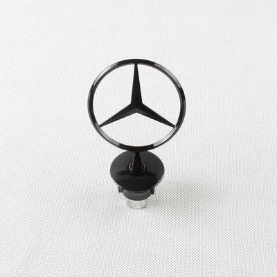 Mercedes-Benz E-Class emblem, S320 black Car logo - standard-