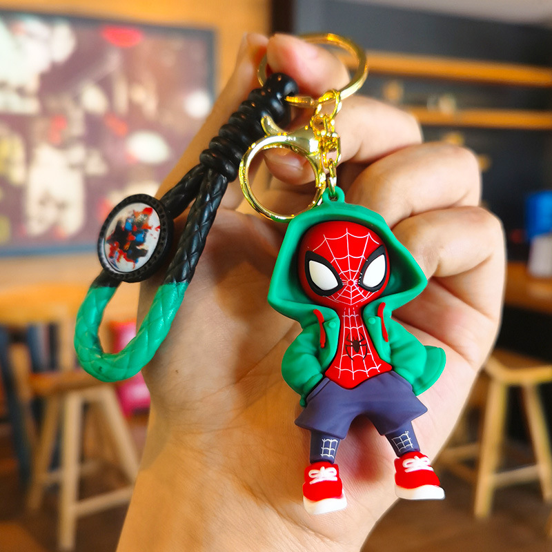 Chaqueta explosiva Spider-Man compilación de marvel llavero muñeca máquina de comercio exterior regalo de mano pequeño regalo image 8
