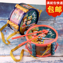 新款儿童敲鼓玩具发声乐器玩具早教益智手敲小鼓玩具批发地摊热卖
