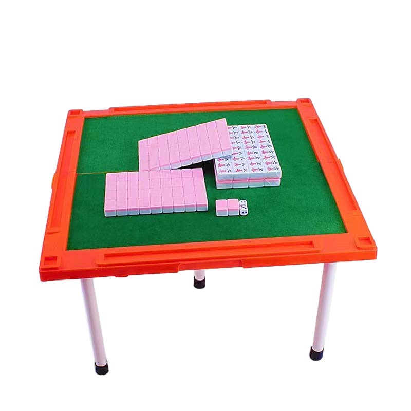 携帯麻雀セット、旅行用、寮用、小型麻雀牌、屋外折りたたみ麻雀テーブル