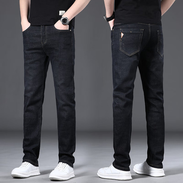 summer elastic jeans
