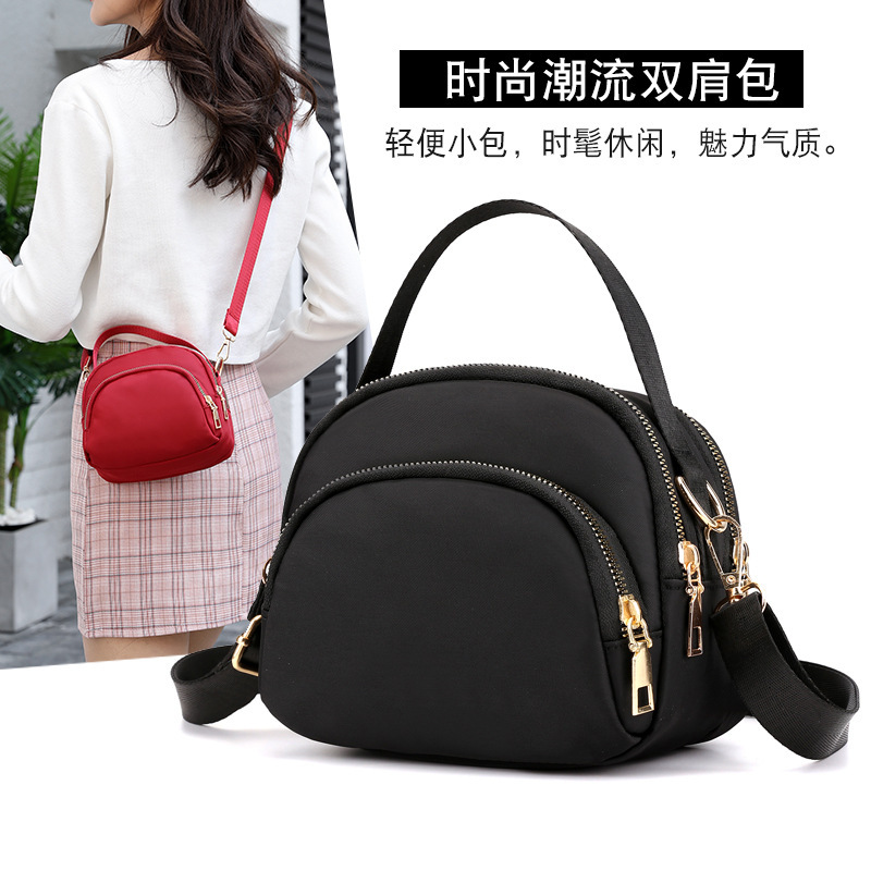 New Handbag for Women, Nylon Cloth Bag, Women's Shoulder Crossbody Bag, Fashionable and Versatile Mobile Phone Bag, Lightweight Casual Small Bag