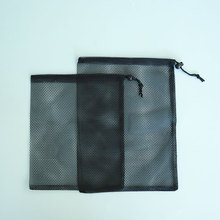 现货网眼布袋涤纶网袋抽绳收纳袋尼龙網袋沙滩网蓝球束口袋批发