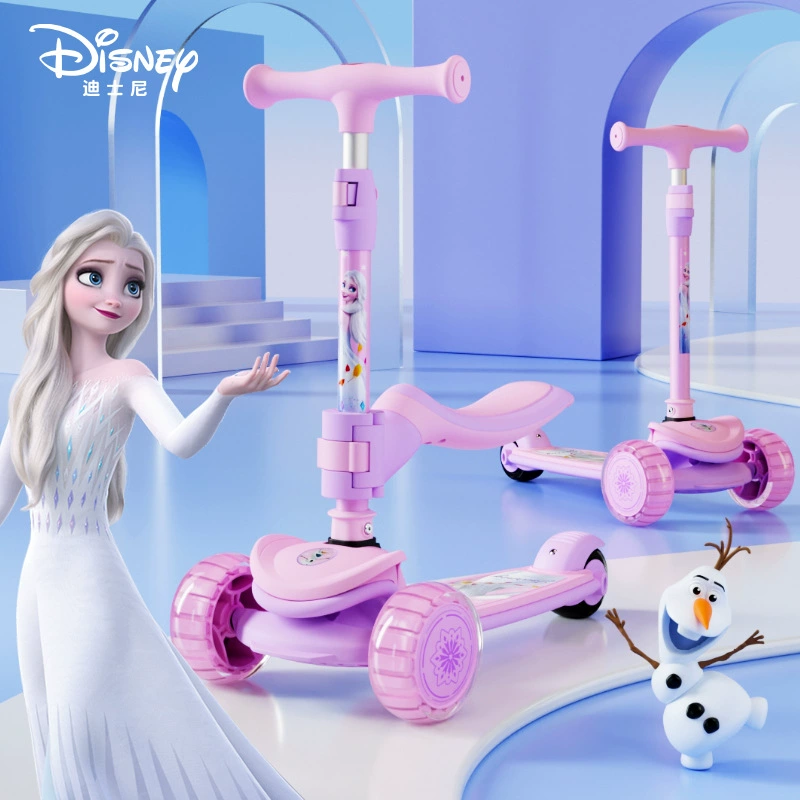 Disney, детский самокат, 12 лет, три в одном