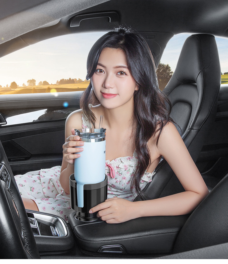 Car Cup Holder Cross-border Refitting Larger Size Kettle Cup Cushion Car Drink Holder Large Caliber Thermos Cup Cup Holder