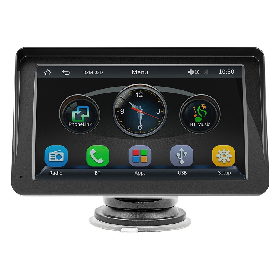 Transfronterizo de 7 pulgadas portátil Bluetooth coche reproductor MP5 coche máquina interconexión carplay pantalla de control central navegación del coche