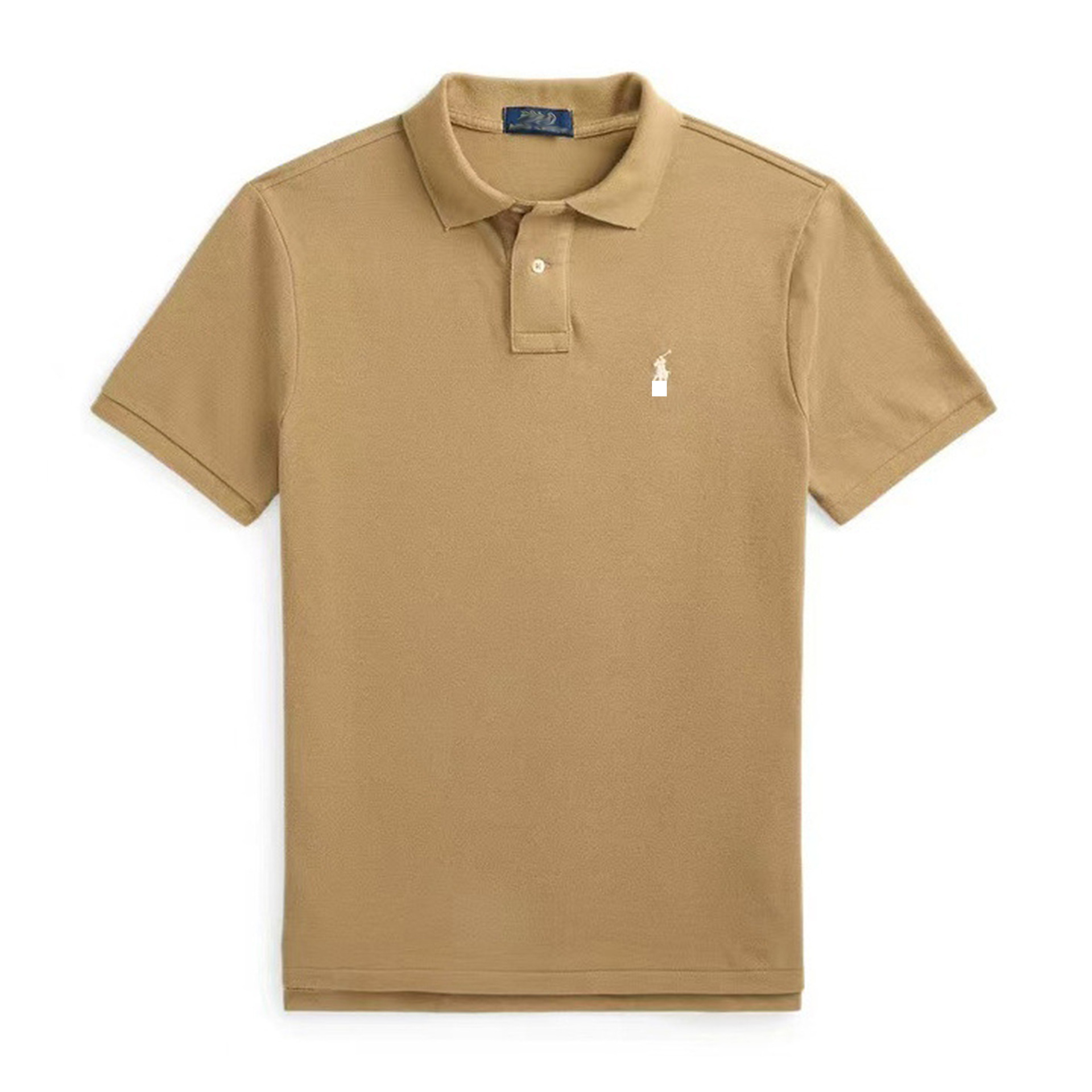 POLO 다크카키 화이트 라벨