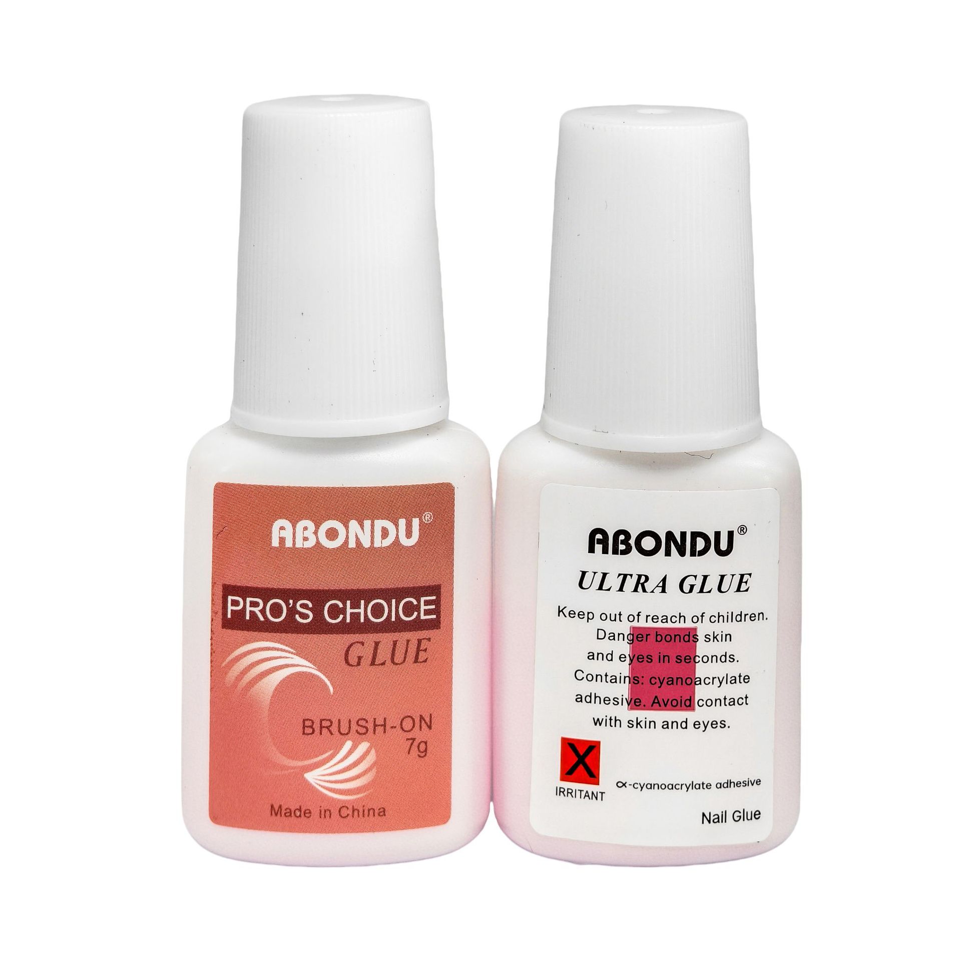 Rosa con cepillo 7G pegamento de uñas pegamento especial de uñas de secado rápido de larga duración no blanco Taiwán pegamento NailGlue