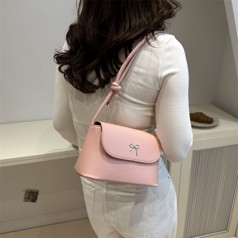 Bolso de brazo de nicho coreano para mujeres 2024 nuevo estilo de moda bolso de mano de palo de moda alta sensación multifunción mochila