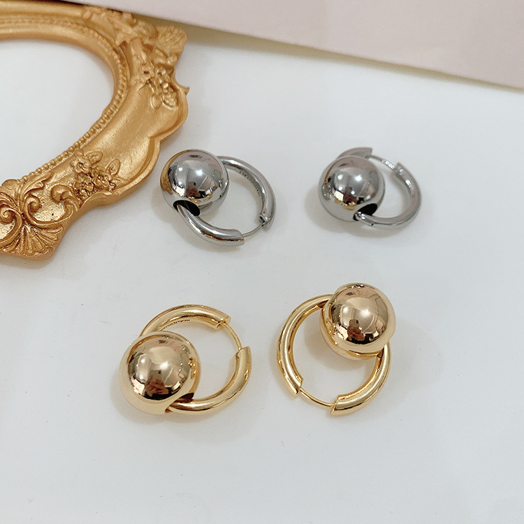 Brass agile small design brand universal earrings