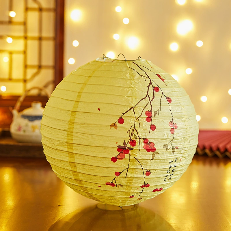 2025 New Style Fortune Mid-Autumn Festival National Style Lanterns National Day Decoration Handmade Lanterns Shopping Mall Window Spring Festival Lanterns