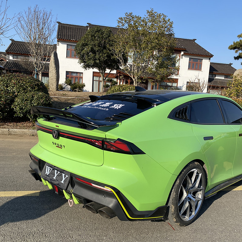 Suitable for Changan univ Blade Rear Wing univ Modified Top Wing Special Trunk Small Pressure Tail Sports Fixed Wind Wing