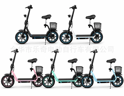Directly Supplied from Foreign Trade, Xiaoha Electric Scooter for Convenient Travel, 36V Lithium Battery, Foldable, Compact Mini Adult Mobility Scooter (Qatlanan elektrik skuterlər) - black-36v10a