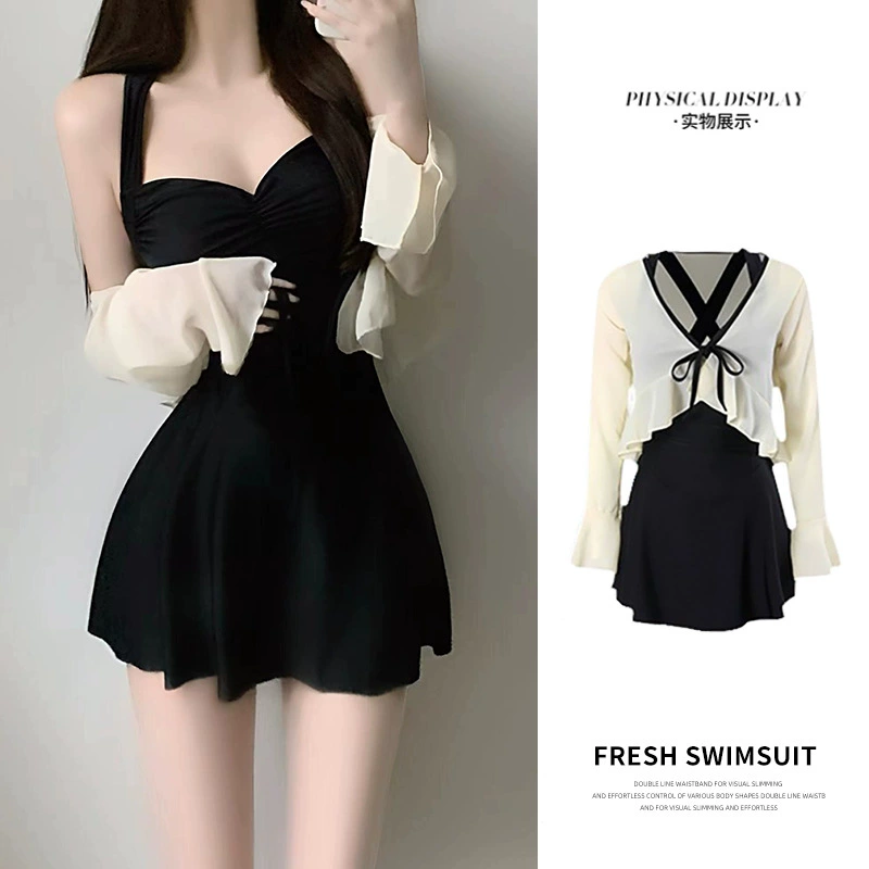 Купальник женский набор из двух частей, горячий источник, чтобы покрыть мясо