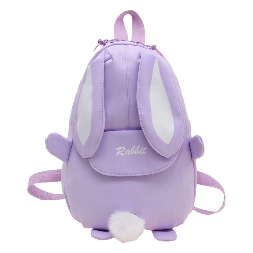 Mochila para niños Nueva moda casual niñas kindergarten viaje pequeña mochila de dibujos animados lindo conejito mochila