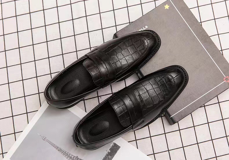 Men Oxford Loafers Synthetic Leather Leather Comfortable Square Toe Outdoor Evening Shoes_voghion.com