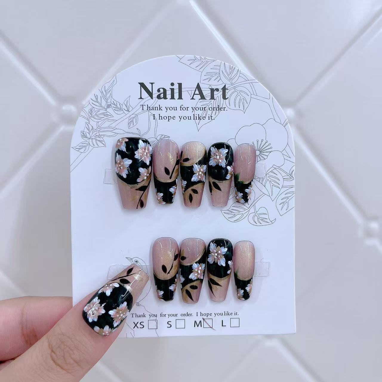 Nail stickers for manicure