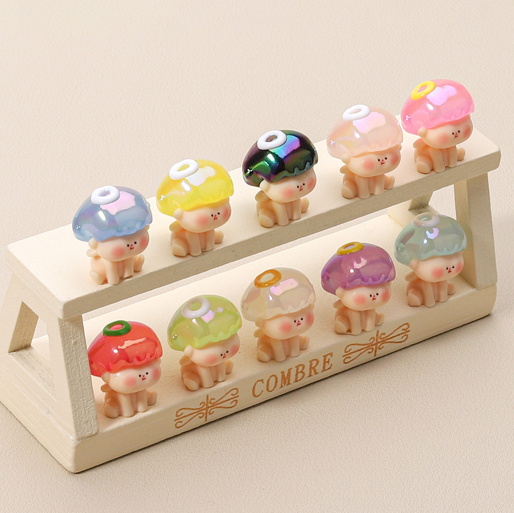 在庫一掃特恵対触部品立体アニメデスクトップ夜光小物diyアクセサリー樹脂アクセサリー