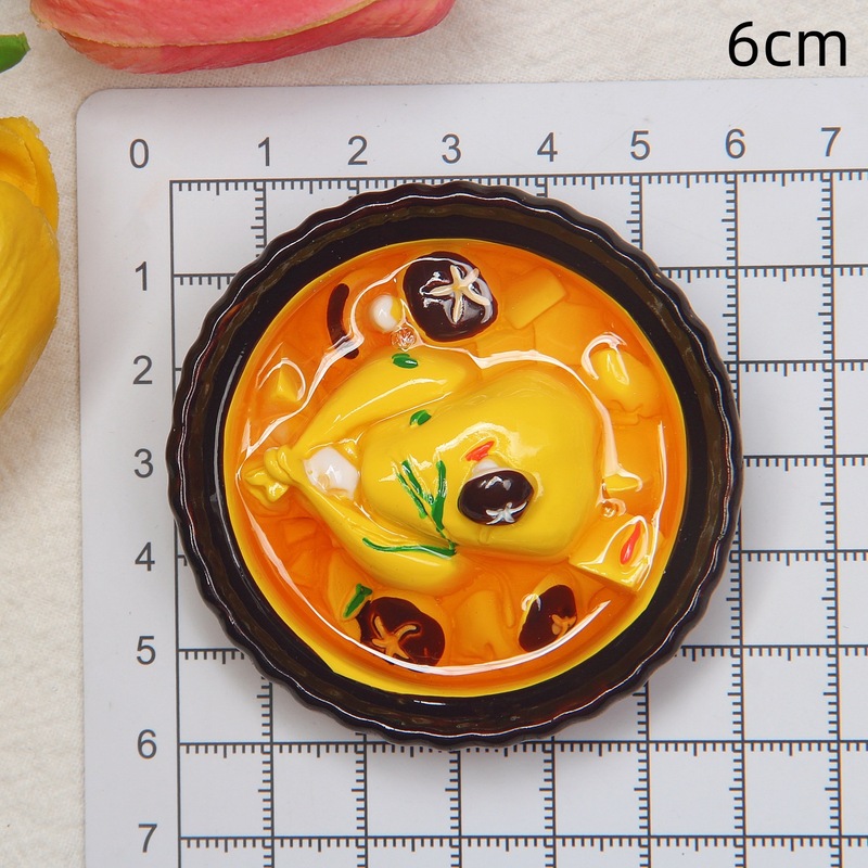 2025 新中国料理鍋シミュレーション食品おもちゃ冷蔵庫マグネット樹脂 DIY 冷蔵庫マグネットアクセサリー工場直接販売|undefined