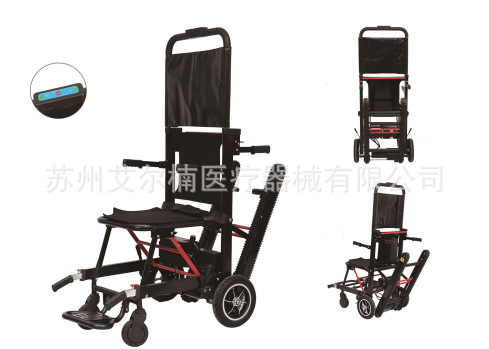 Conveniente para que los pacientes mayores bajen la escalera eléctrica que sube la máquina que sube de la escalera de la correa eslabonada de la batería de litio exportada a la silla de la transferencia de Europa y América image 10