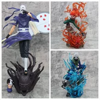 Naruto anime collectible figures — Kakashi, Obito, and fiery ninja variants, 3 options, 0.72 kg