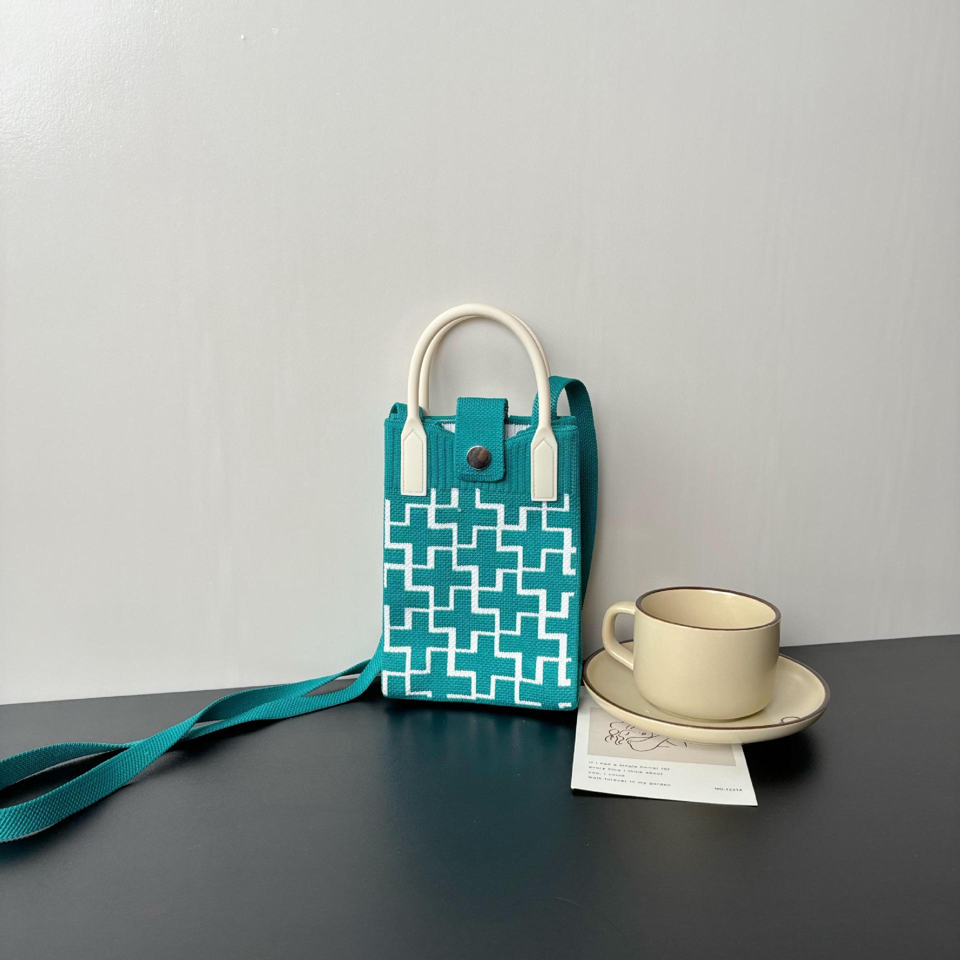 십자가 - 파란색