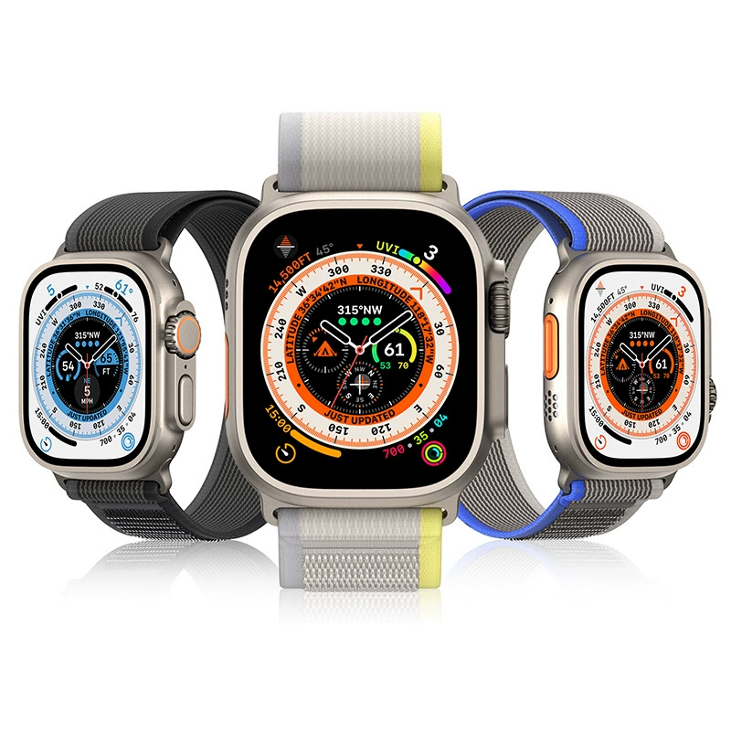 [Совместимо с ремешком Apple Watch нейлоновый ткаченый ремешок для Apple Watch8野径回环, универсальный]
