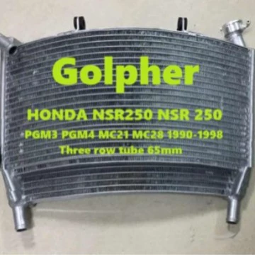 Suitable for GOLPHER RADIATOR FOR HONDA NSR250 PGM3 P4 MC28 56mm (Water tank)