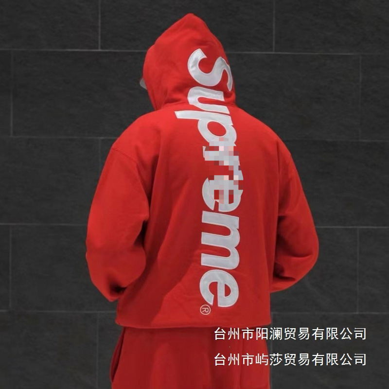 Supreme Fleece-Lined Full Range of Hooded Sweatshirts Paisley Pattern Box Classic Collaboration 19Fw23Fw Wholesale