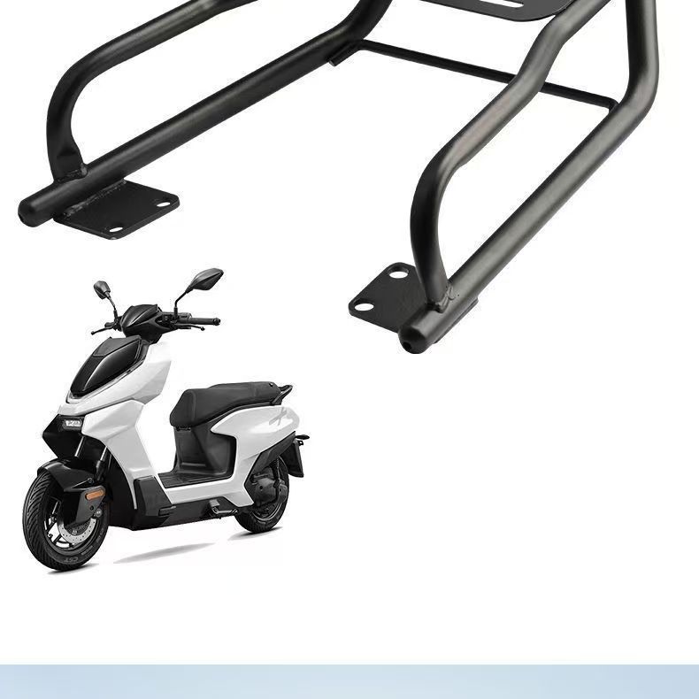 Suitable for Zeeho Ae4Se Electric Motorcycle Rear Rack Modification, Ez4 Trunk Bracket with Additional Tail Box Extension