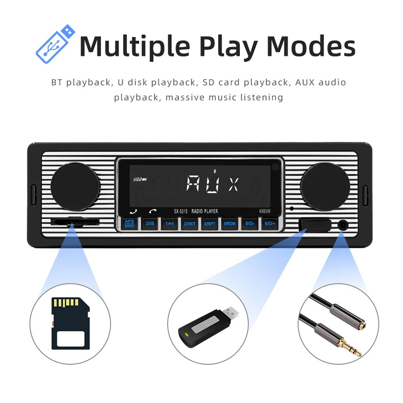 12V Car Navigation and Car Finder Bluetooth Call Player Car Mp3 USB Card Multi-Function Fm Radio