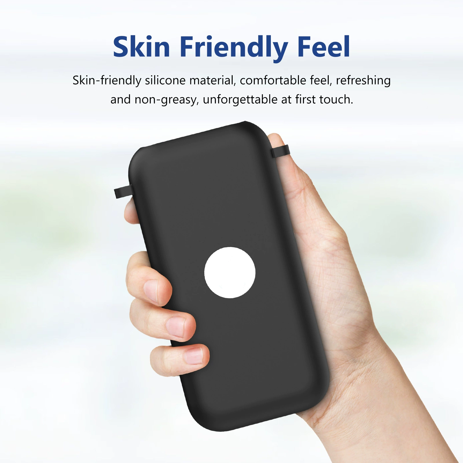Suitable for Apple Vision pro accessories power supply silicone convenient diagonal anti-scratch and anti-scratch all-inclusive protective cover