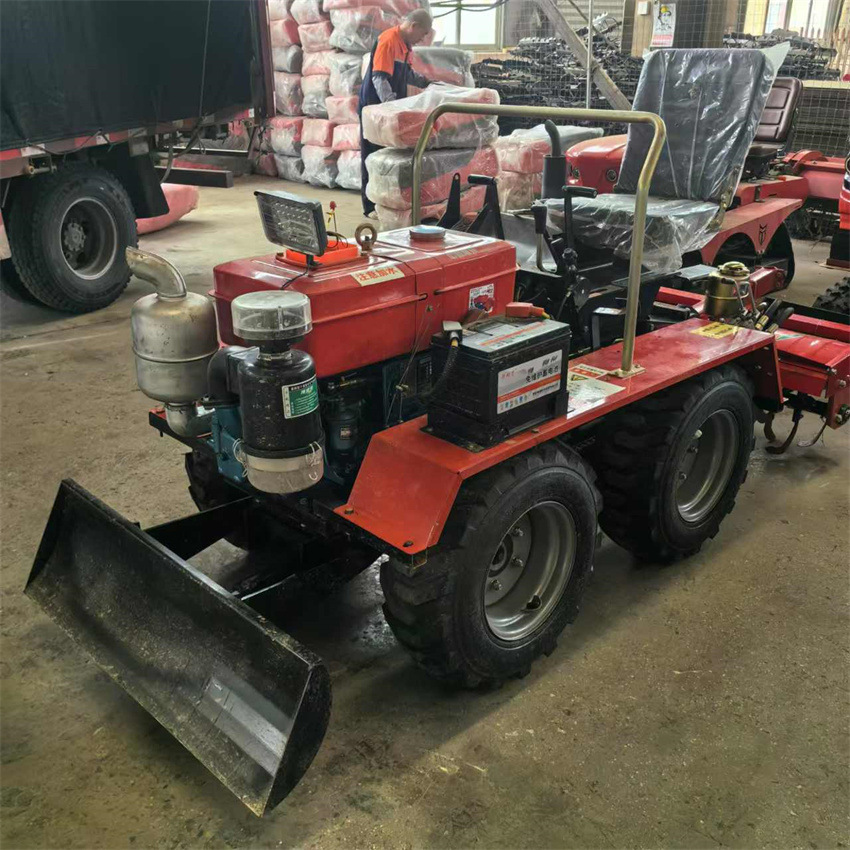 大马力耕地机农用拖拉机水旱两用  田园管理一体机  耕地农用开沟