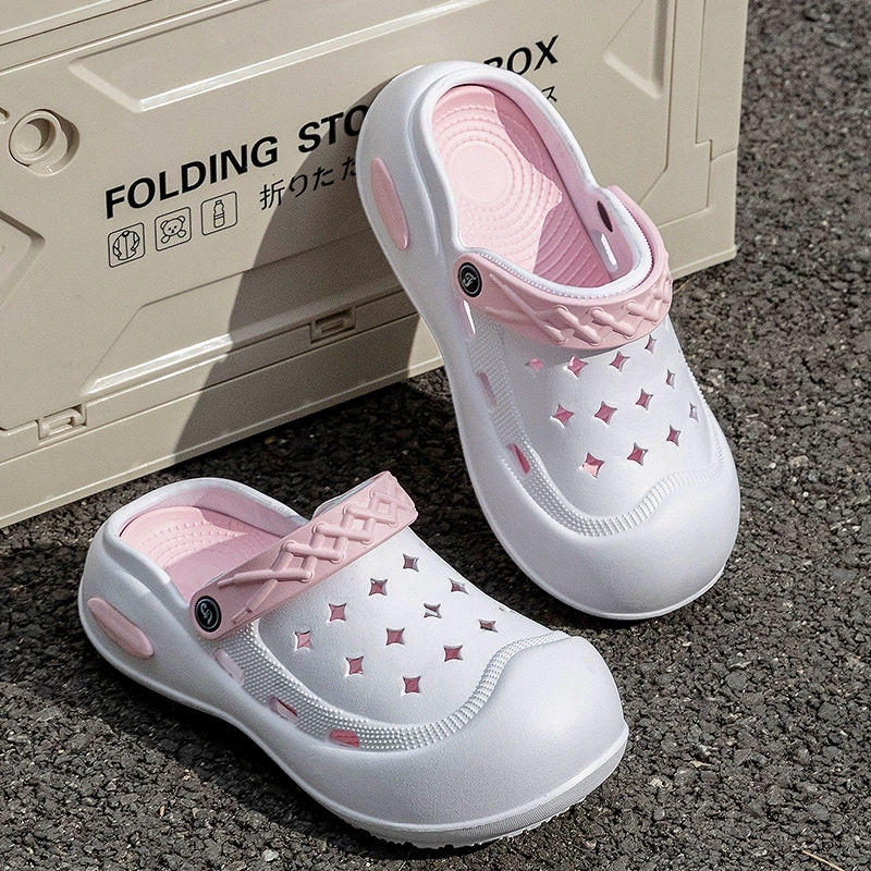 Dongdong обувь для женщин носить буксировку женские сандалии женские сандалии женские сандалии женские пляжные туфли женские баотоу женские тапочки EVA тапочки