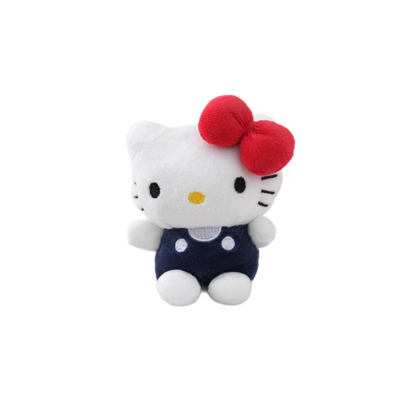 HelloKitty毛绒挂件呆萌毛绒公仔背包装饰毛绒玩具KT猫小号公仔|undefined